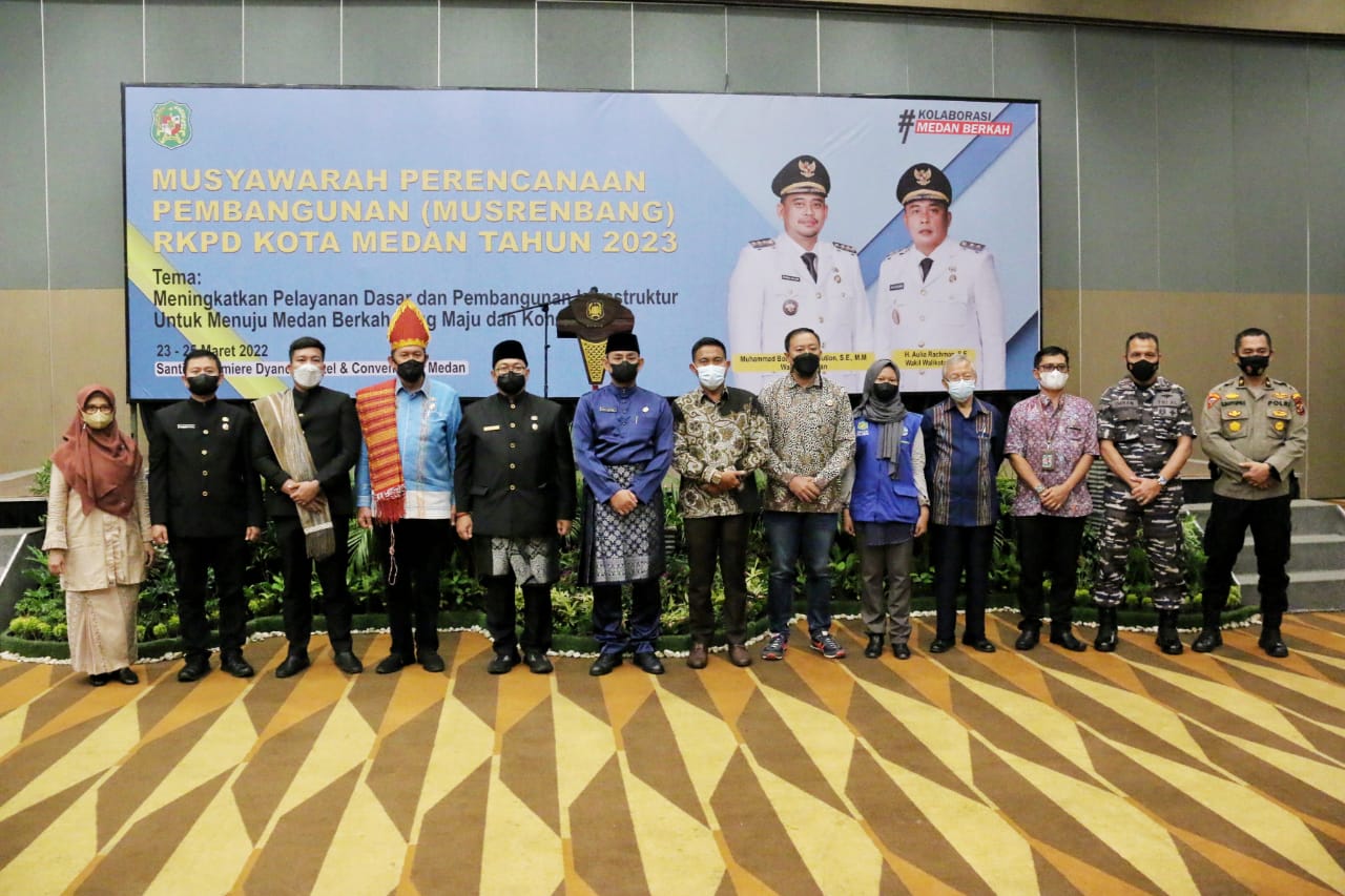 Musrenbang RKPD Kota Medan Ditutup, Diharapkan Dorong Kolaborasi Antar Pihak