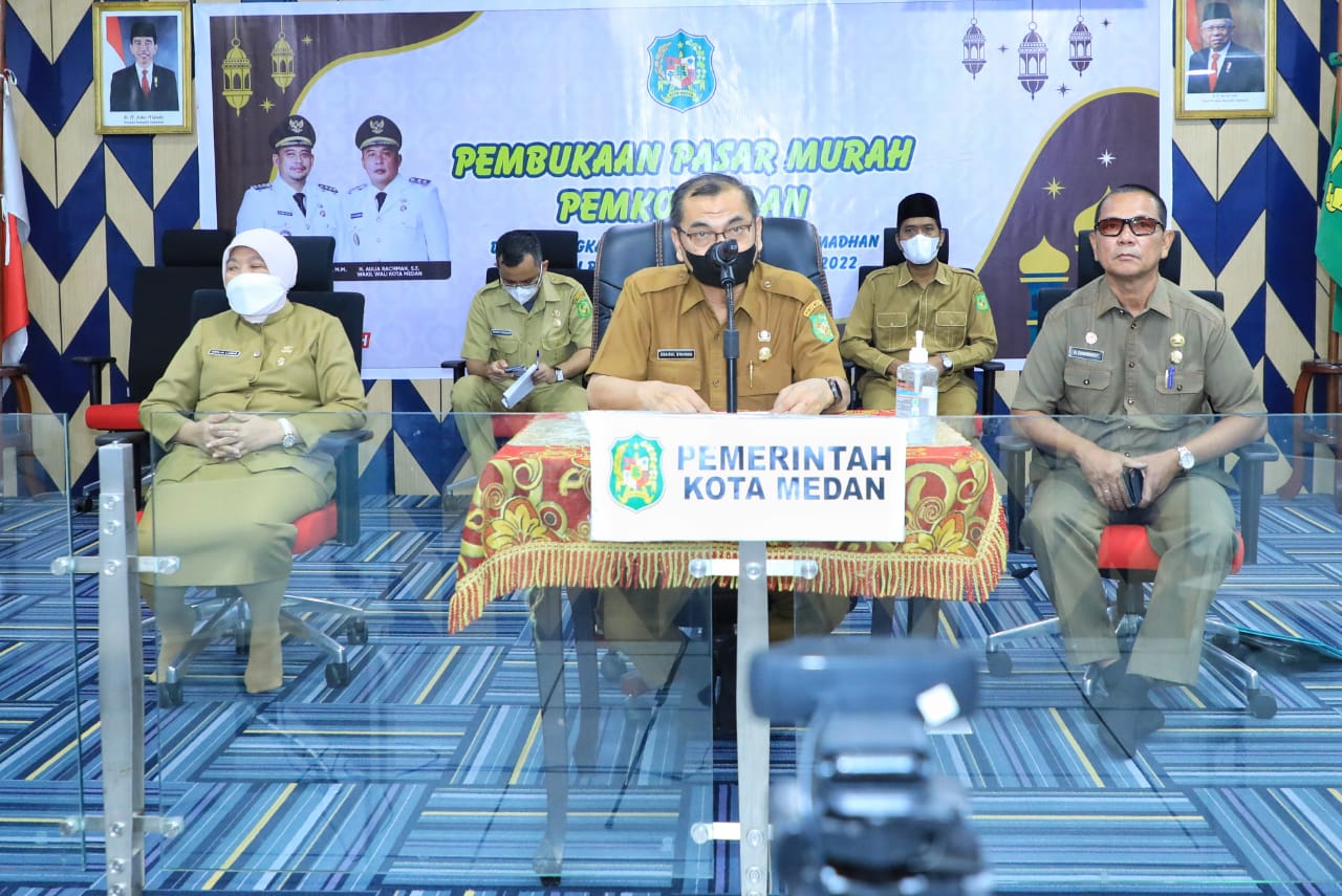 Stabilkan Harga Pangan Jelang Ramadhan, Pemko Medan Gelar Pasar Murah di 151 Titik