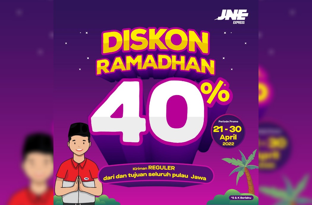JNE Ramaikan Promo di Bulan Ramadhan Buat Pelanggan