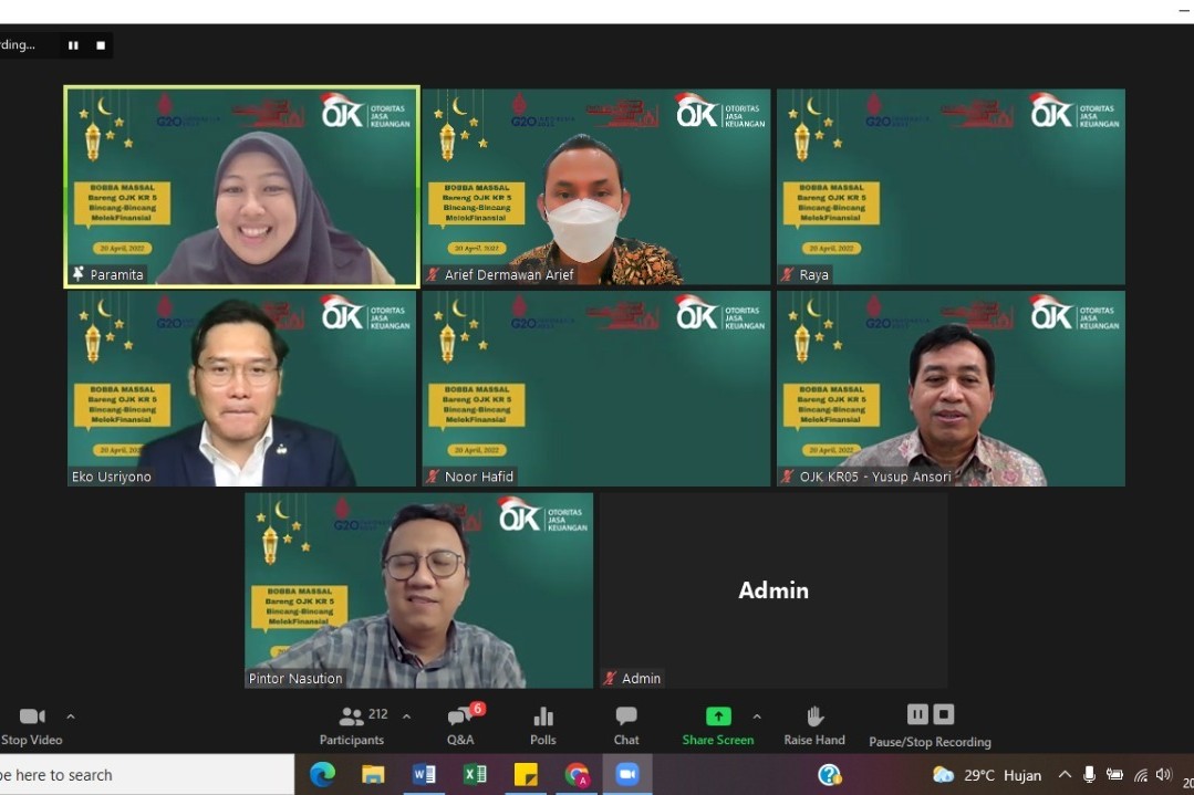 OJK Edukasi Generasi Milenial dan Generasi Z Tentang Ivestasi