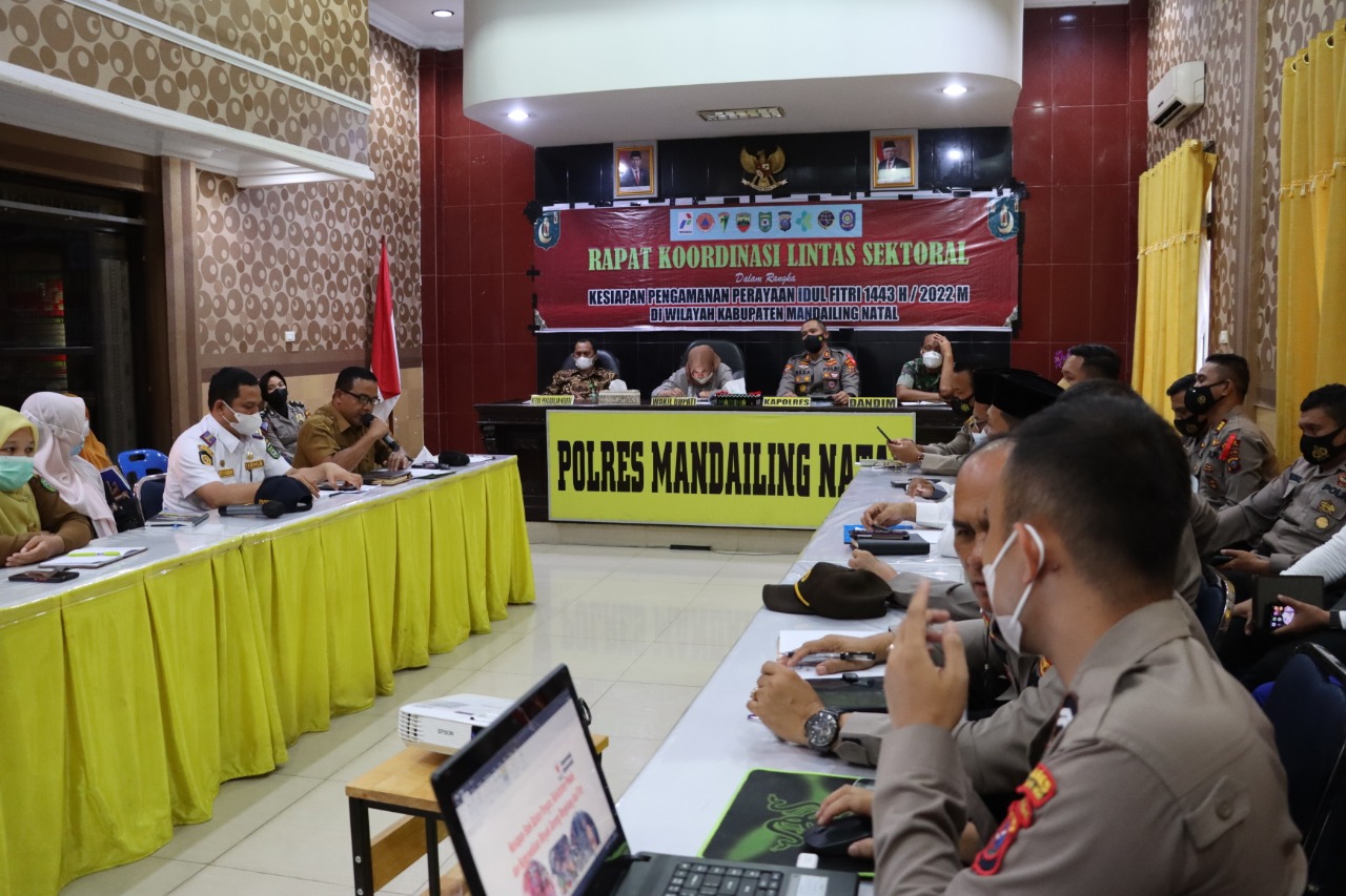 Jelang Lebaran, Kapolres Madinah Pimpin Rakor Lintas Sektoral Ops Ketupat Untuk Pengamanan