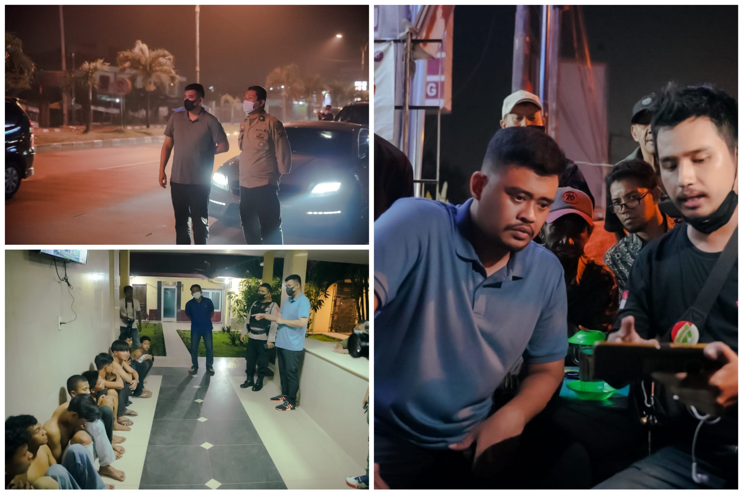 Wali Kota Medan Ikut Patroli Antisipasi Genk Motor