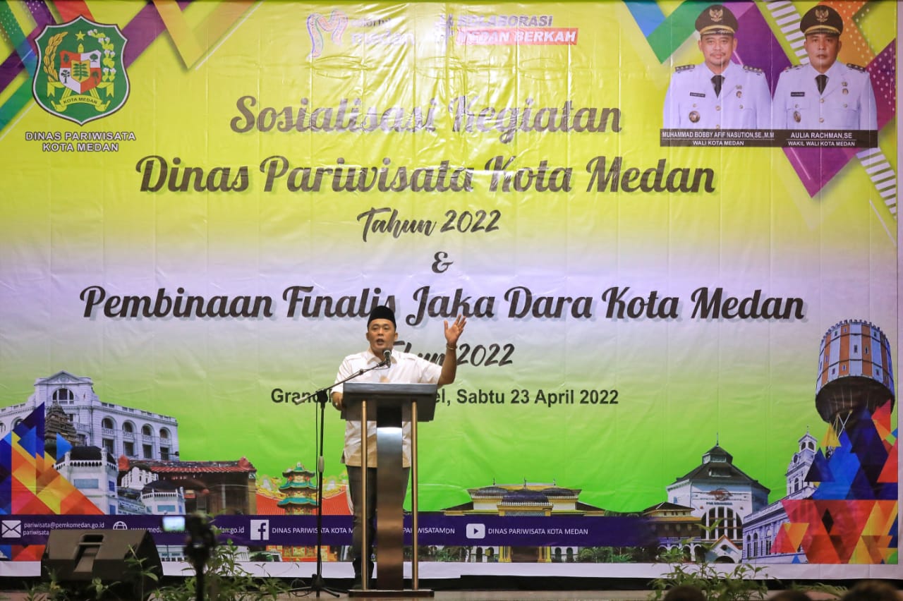 Pemko Medan Minta Jaka Dara Berinovasi Memajukan Pariwisata