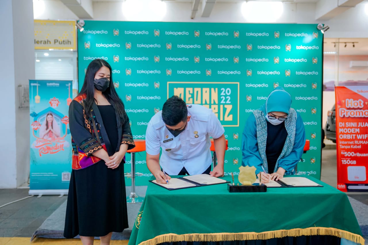 Pemko Medan dan Tokopedia Kerjasama Kembangkan UMKM