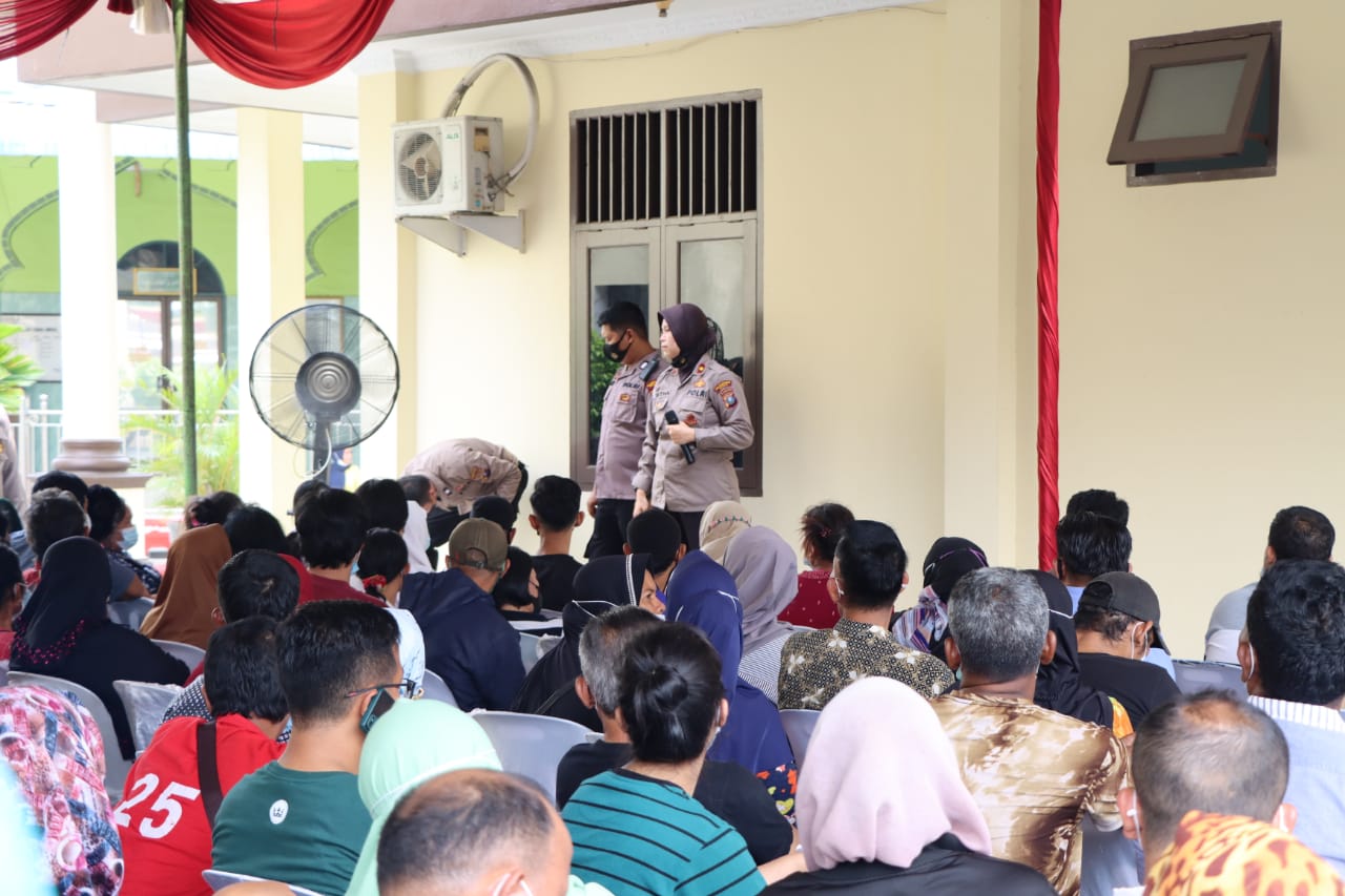 Satbinmas Polrestabes Medan Ingatkan Warga Waspadai Aksi Kriminalitas Jelang Lebaran