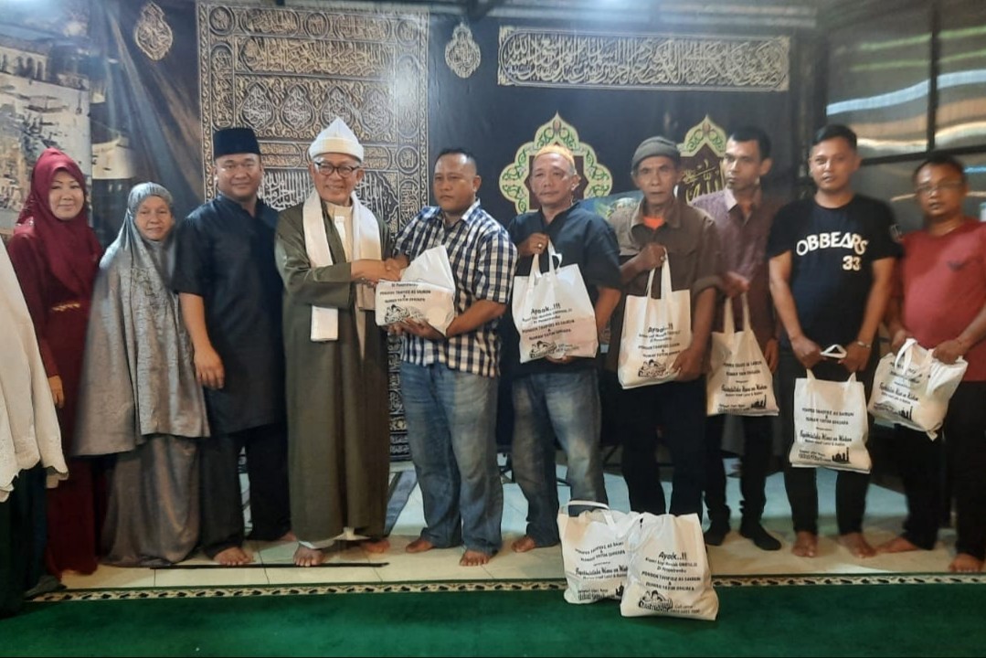 Pondok Tahfidz Assairun Salurkan Paket Sembako & Silaturrahmi Bersama Wartawan
