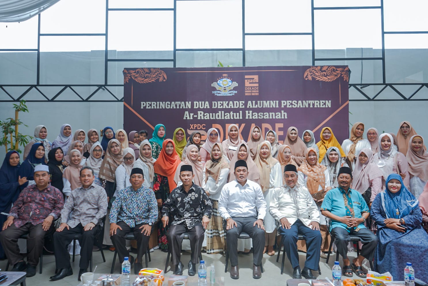 Peringatan Alumni Ponpes Ar-Raudhlatul Hasanah, Wakil Wali Kota Ajak Santri Jaga Ukhuwah Islamiyah