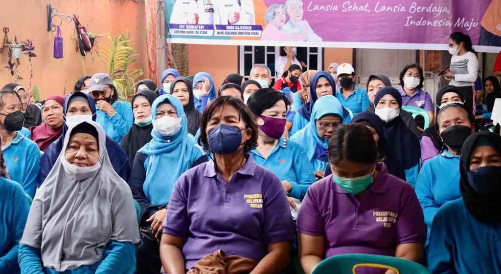 Peringati Hari Lansia Nasional, Dinas Kesehatan Medan Gelar Pemeriksaan Gratis