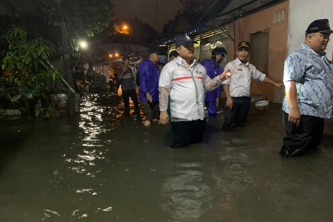 Sungai Deli di Sei Putih Barat Meluap, Dinas PU Medan dan BWSS Gercep Tindaklanjuti Keluhan Warga