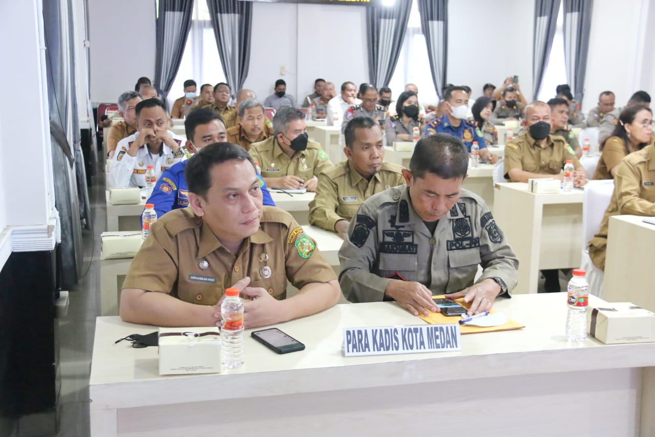 Tim Gabungan Gelar Rapat Persiapan HUT Kota Medan dan Raker Komwil I Apeksi