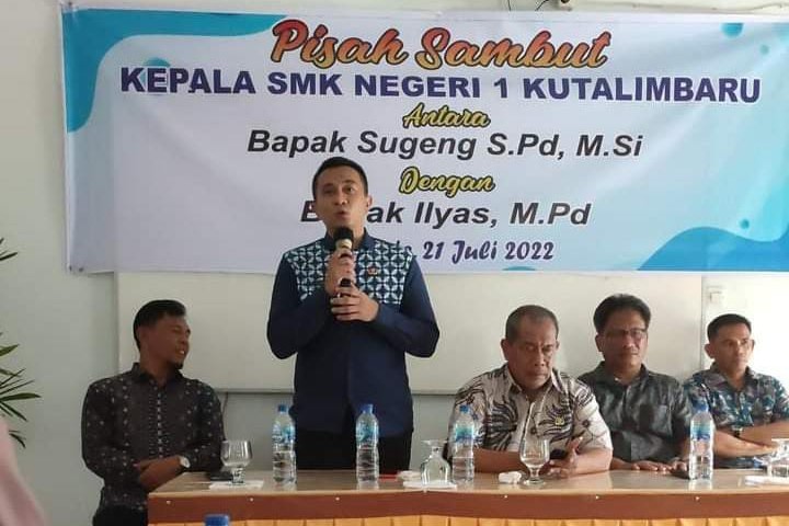 Kepala SMKN 1 Kutalimbaru, SMKN 1 Beringin, SMKN 1 Patumbak Berganti, Pisah Sambut Dihadiri Kacabdis Sunggal