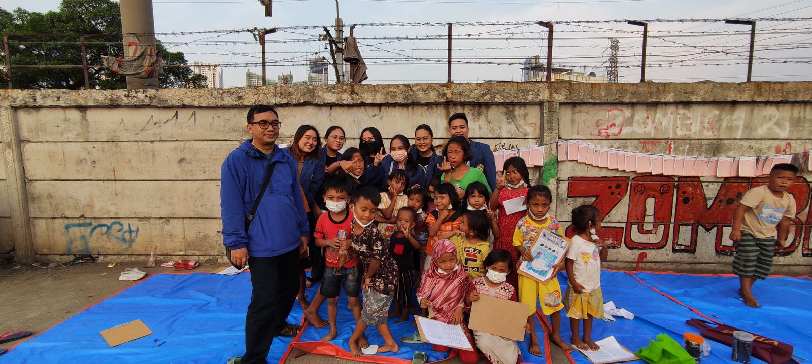 Pelayanan Komunitas Mahasiswa Ukrida kepada Anak-anak di Tanah Abang   