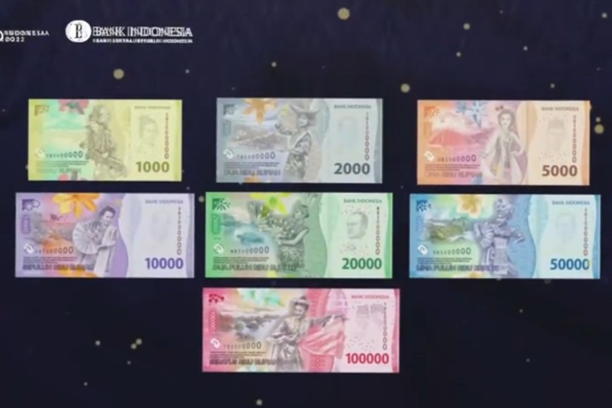 Pemerintah dan BI Luncurkan Uang Kertas Tahun Emisi 2022, Setiap Lembarnya Mengandung Narasi Kebangsaan