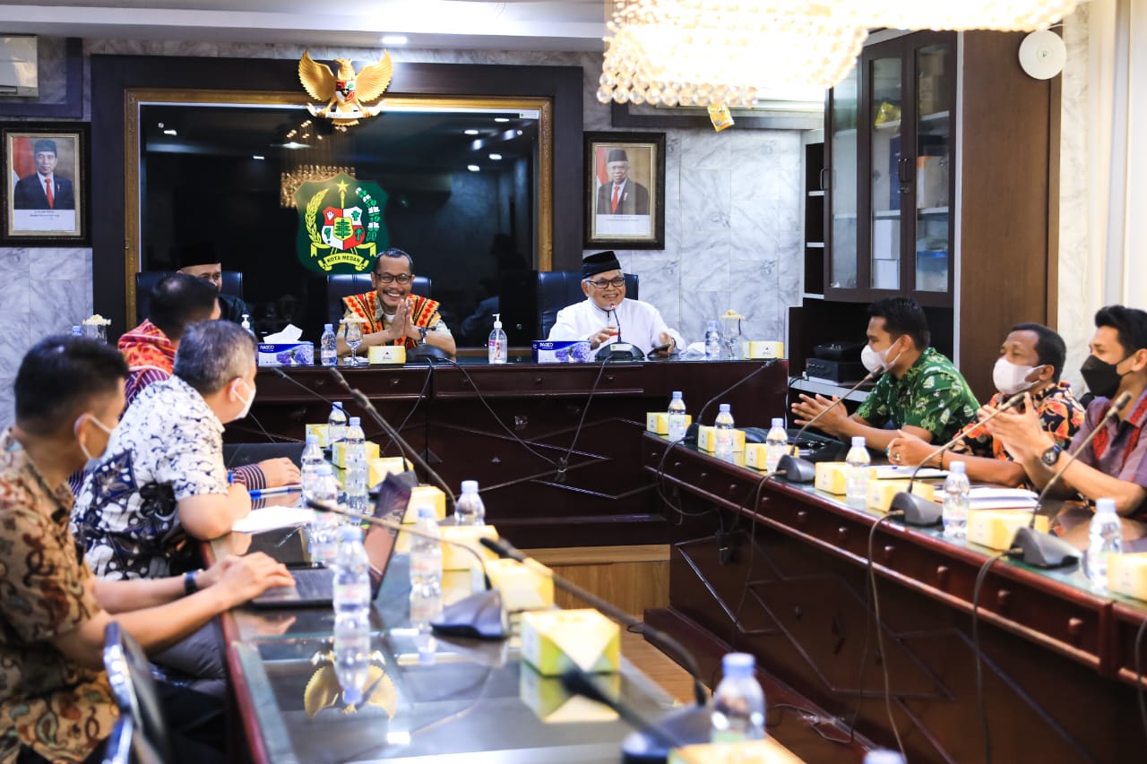 Kota Sawahlunto Tertarik dengan PBJ dan Pemberdayaan UMKM yang Diterapkan Pemko Medan