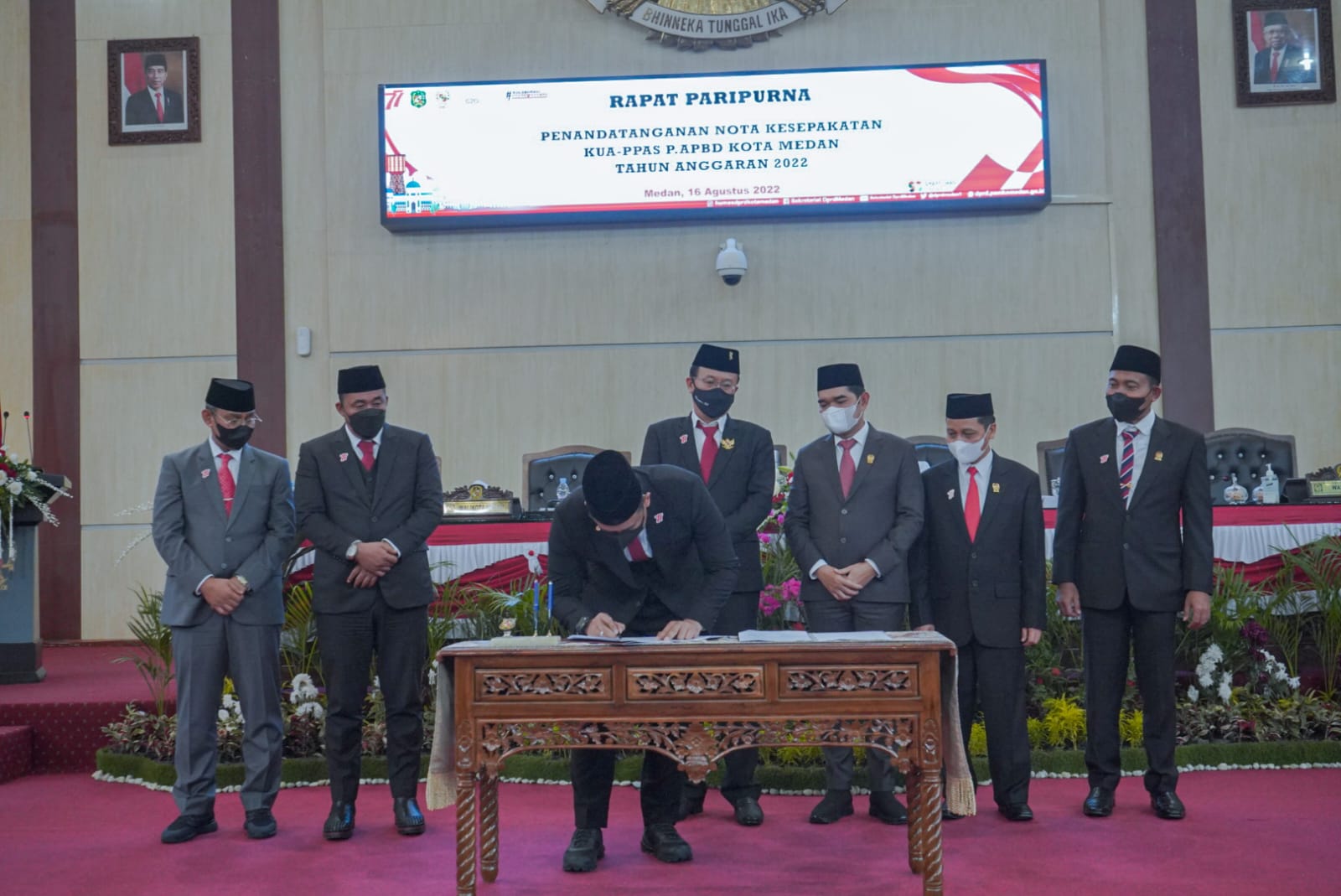 Nota Kesepakatan KUA-PPAS P-APBD 2022 Ditandatangani, Ini Daftar Pendapatan Daerah dan Belanja Daerah Kota Medan