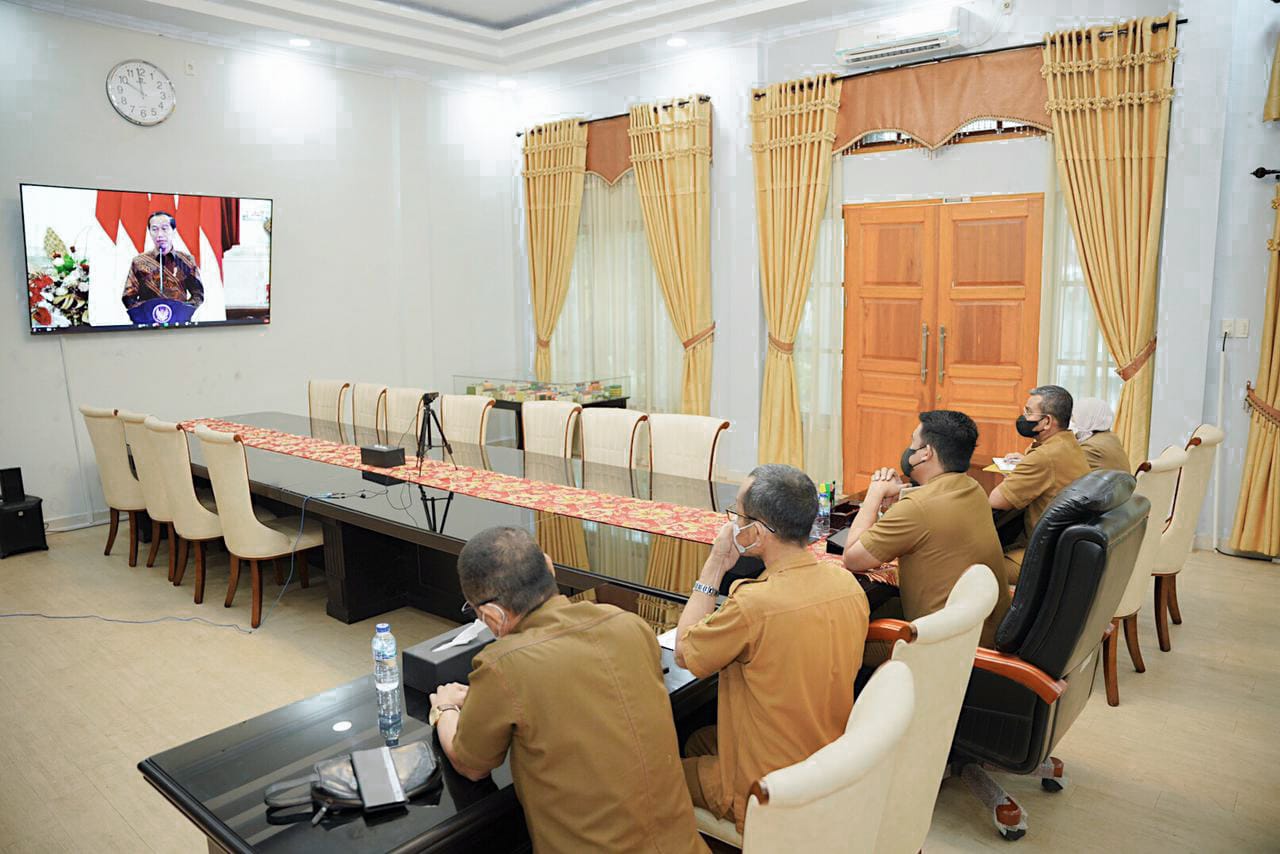 Presiden Ingatkan Kepala Daerah Tekan Inflasi Di Bawah 5 Persen, Walikota Medan Langsung Gelar Rapat TPID