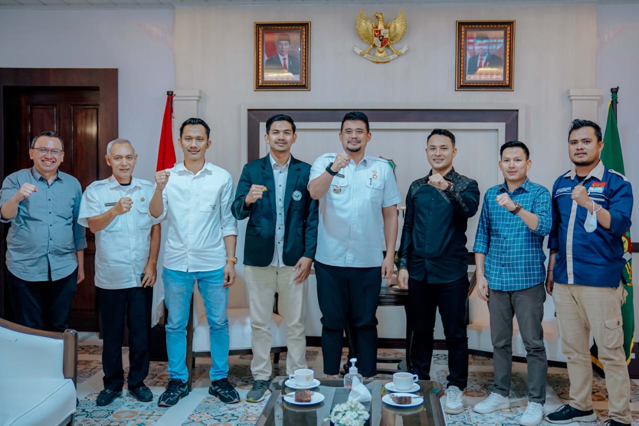 Dihadapan BEM Nusantara, Wali Kota Medan Akui Segera Salurkan Baksos dan Tekan Inflasi
