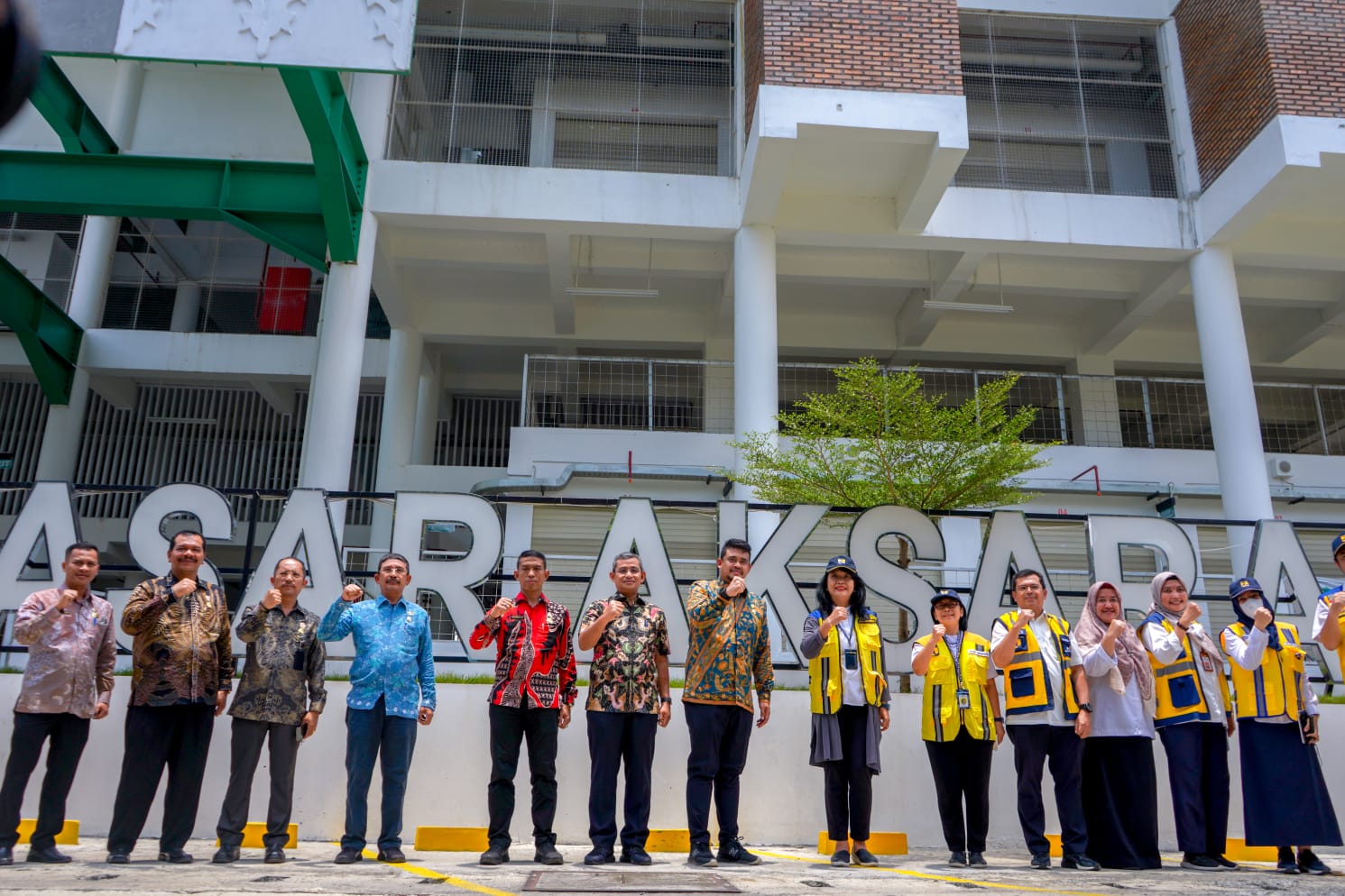 Pasar Aksara Telah Siap, Ada 859 Kios Diundi Untuk Pedagang Berjualan