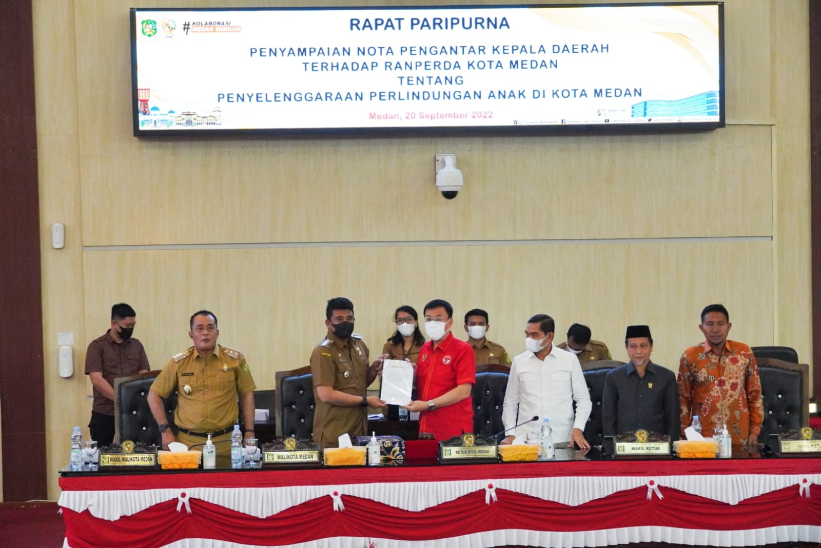 Pemko Medan Ajukan Ranperda Penyelenggaraan Perlindungan Anak ke DPRD