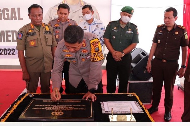 Tingkatkan Pelayanan, Kapolrestabes Medan Resmikan Polsubsektor Sunggal