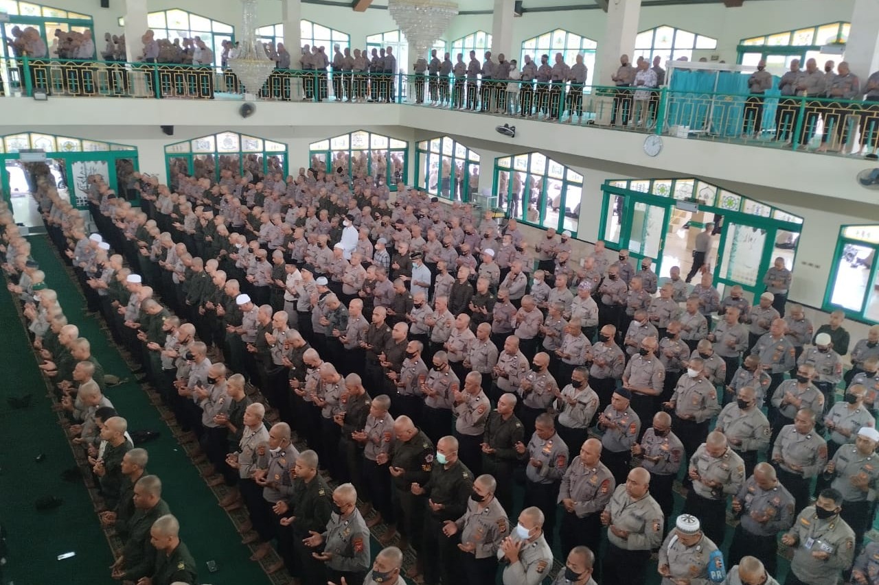 Setukpa Lemdiklat Polri Gelar Sholat Ghaib Untuk Korban di Kanjuruhan