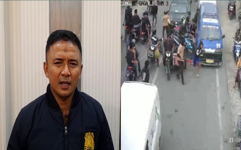 Aksi Tiga Remaja Viral Rampok Sepeda Motor di Sunggal, 2 Orang Ditangkap