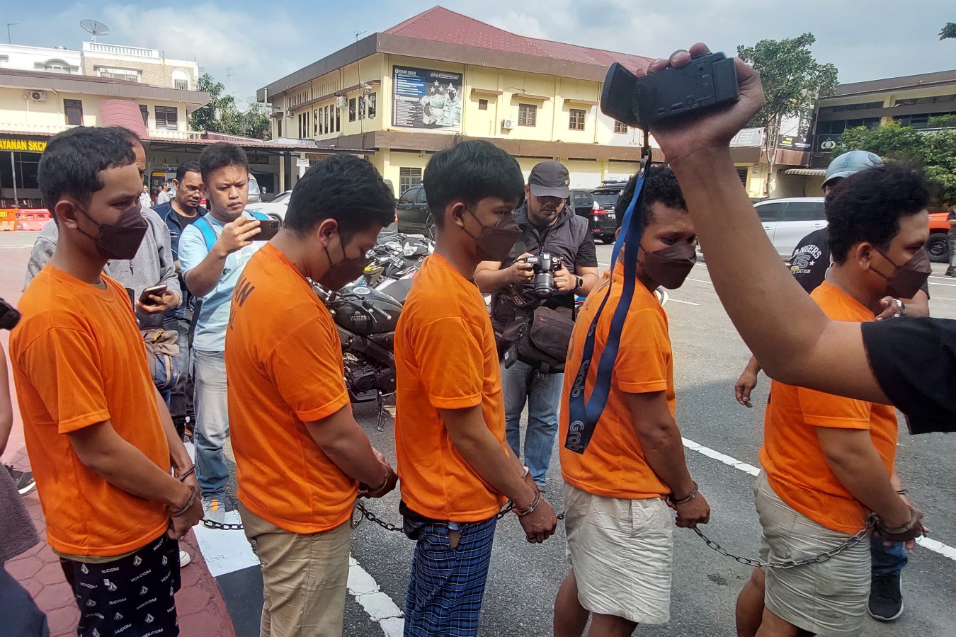 Pembacokan Pelajar di SPBU Jalan Sumarsono Medan, Polisi Amankan 5 Orang