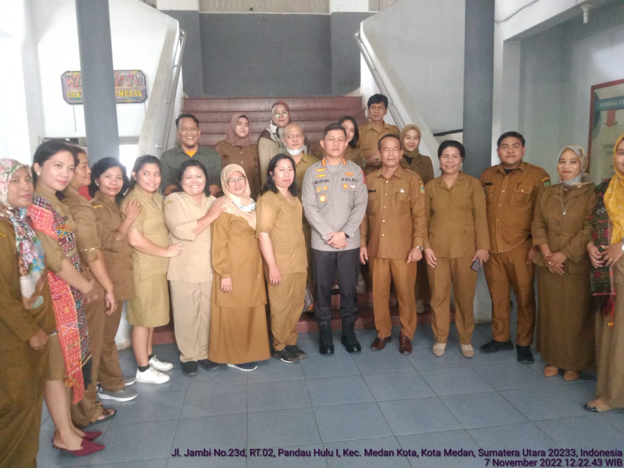 Ini Pesan Kapolrestabes Medan Saat Mengunjungi SMK Negeri 6 Medan