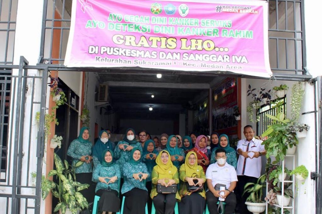 99,27 Persen Wanita Usia Subur di Medan Area Sudah IVA Test Deteksi Dini Kanker Serviks