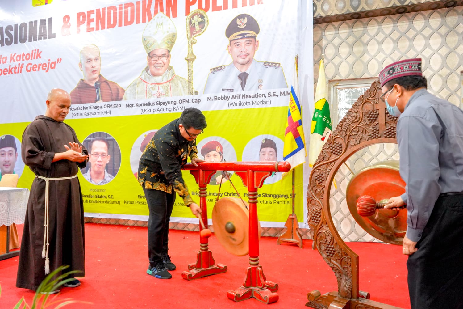 Bobby Nasution Launching 3 Gereja, Harapannya Bantu Pembentukan Karakter