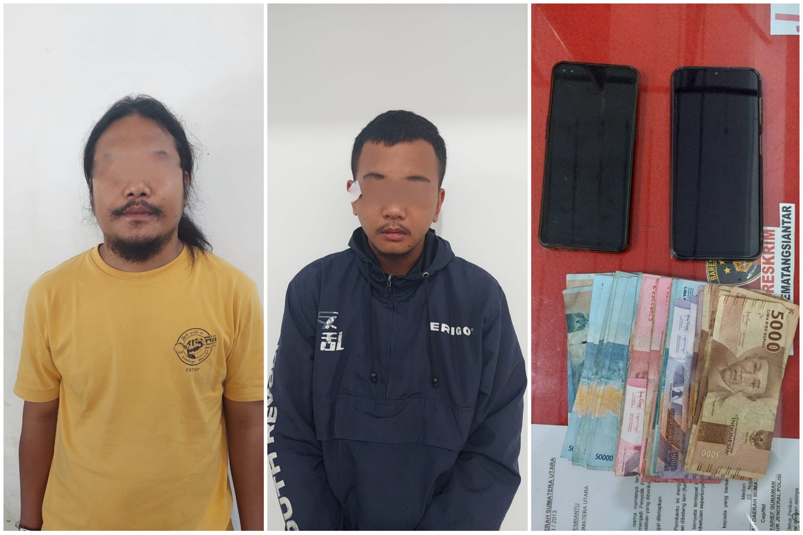 Agen dan Pembeli Chip Domino Diciduk Polres Siantar