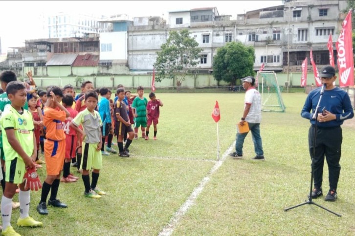 Turnament Sepak Bola Crespo Championship Piala Wali Kota Medan 2023 Dibuka