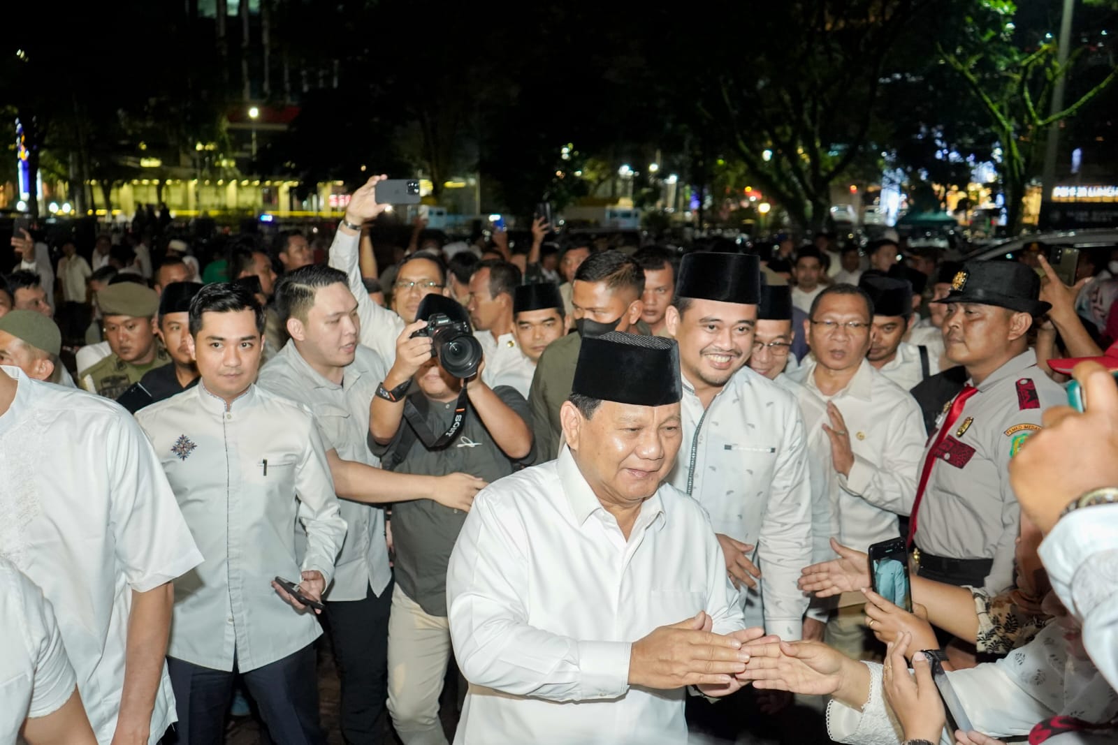Gelar Zikir & Doa, Bobby Nasution dan Prabowo Subianto Ajak Semua Senantiasa Jaga Kerukunan