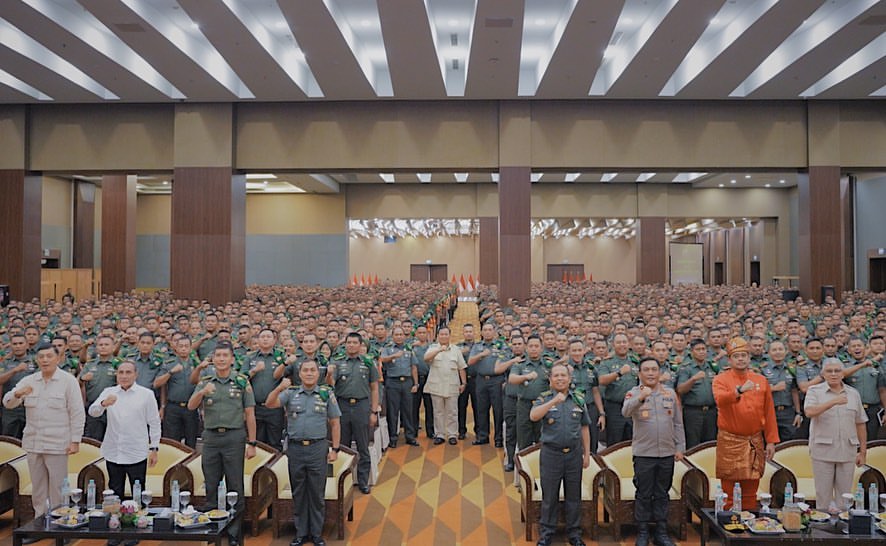 Kehadiran Menhan di Kota Medan Diharapkan Jadi Penyemangat Babinsa Jaga Keamanan