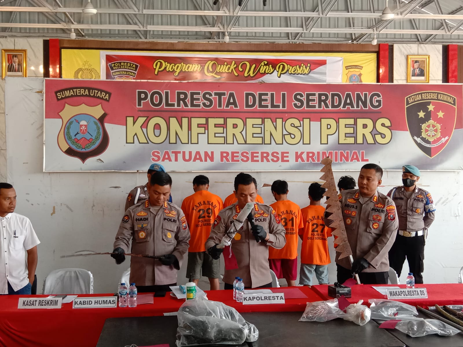 Polisi Bekuk 5 Remaja Tawuran yang Menimbulkan Korban Jiwa