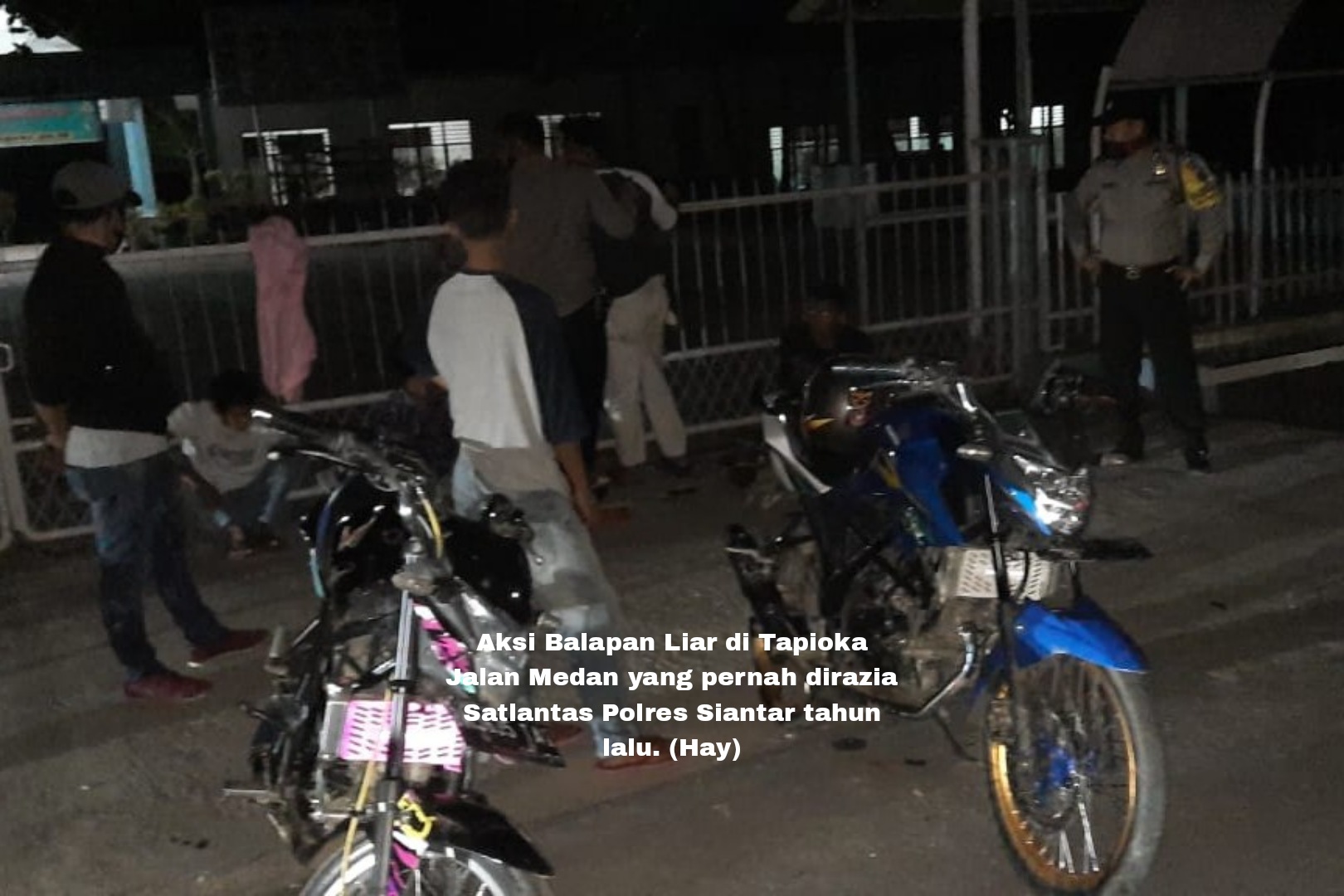Jalanan Inti Kota Pematangsiantar Sering Dijadikan Arena Balap Liar