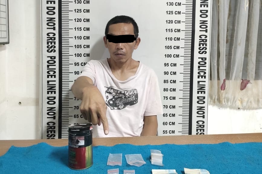 Pengedar Sabu di Tomuan Siantar Ditangkap, Polisi Buru Bandar Berinisial U