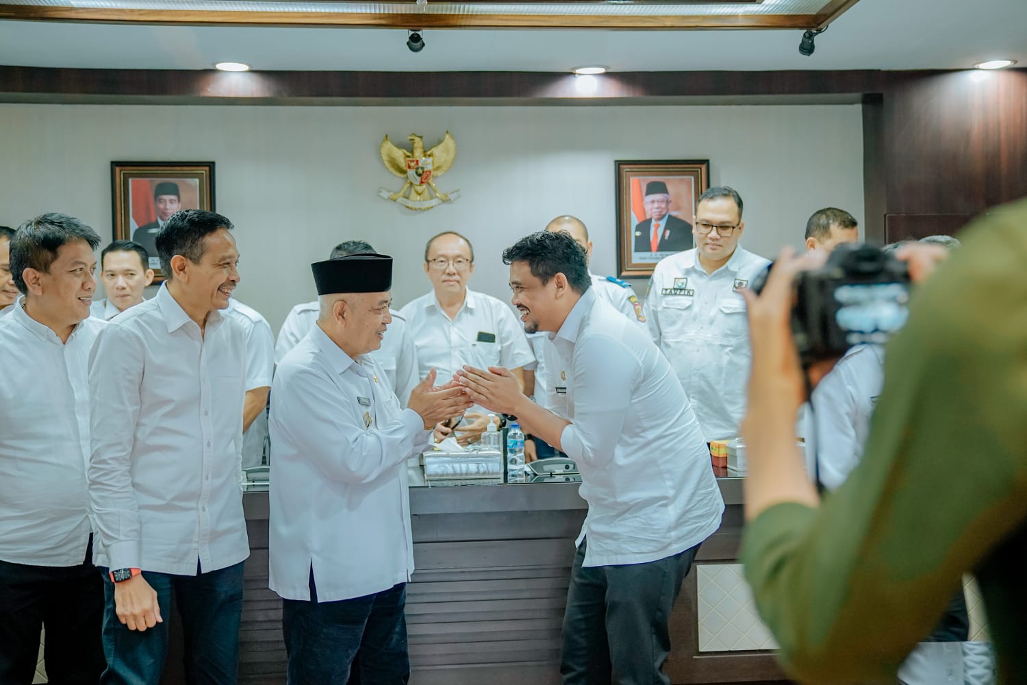 Bupati Malang Diskusi Dengan Bobby Nasution Terkait Peningkatan PAD Melalui Retribusi Parkir