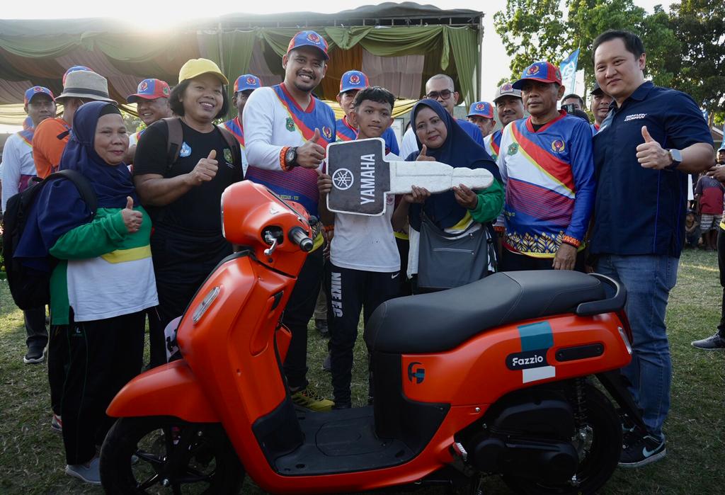 Siswa SD Kota Bangun Dapat Undian Sepeda Motor pada Porwil VIII Medan