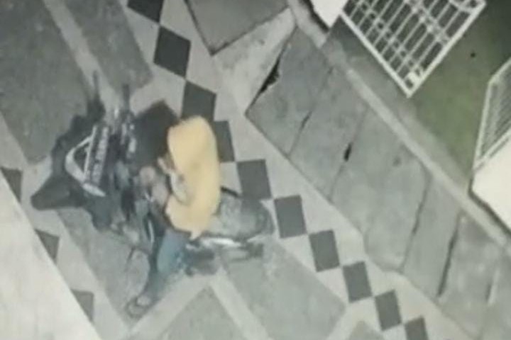 Maling Motor di Masjid Raya Siantar Kembali Terjadi, Aksi Pelaku Viral