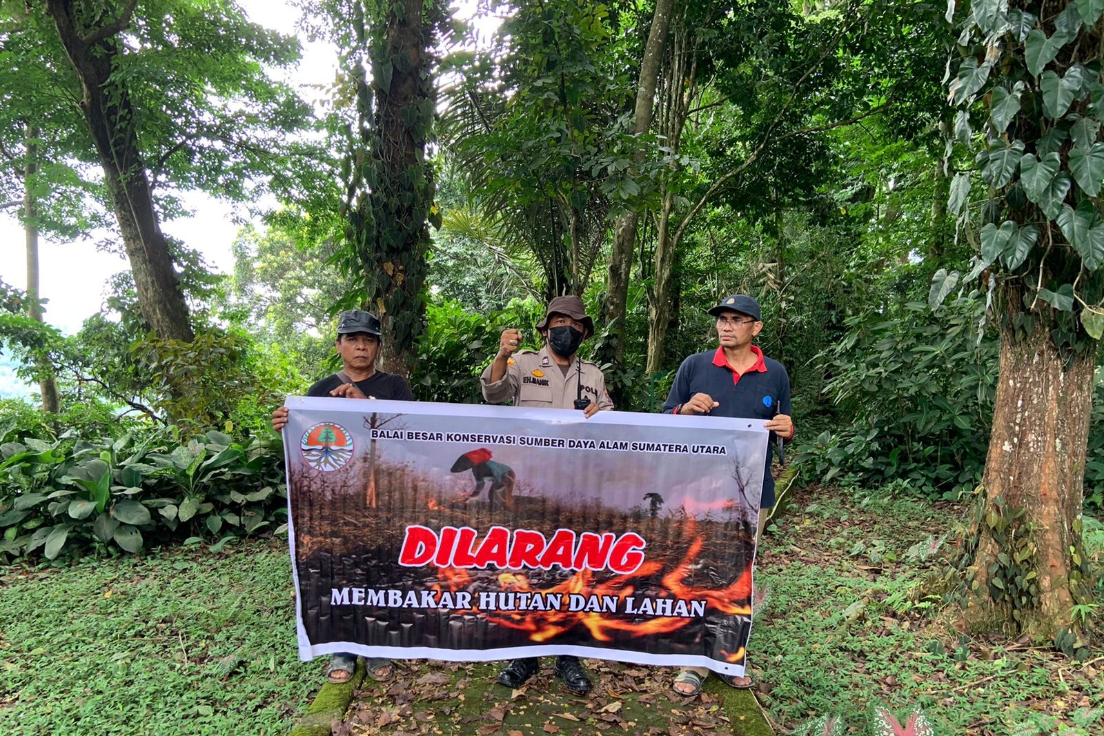 Polisi Imbau Jangan Buang Puntung Rokok di Cagar Alam dan Pembakaran Hutan