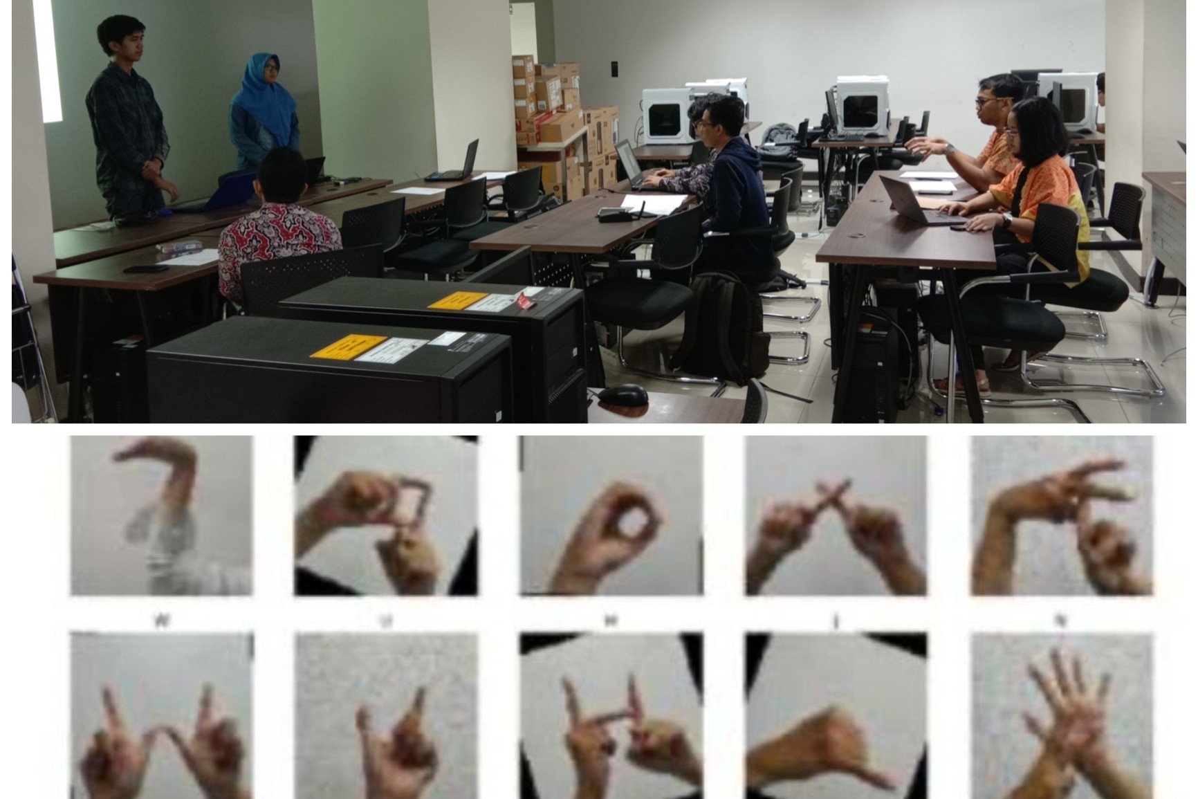 Mahasiswi UPER Rancang Penerjemah Bahasa Isyarat