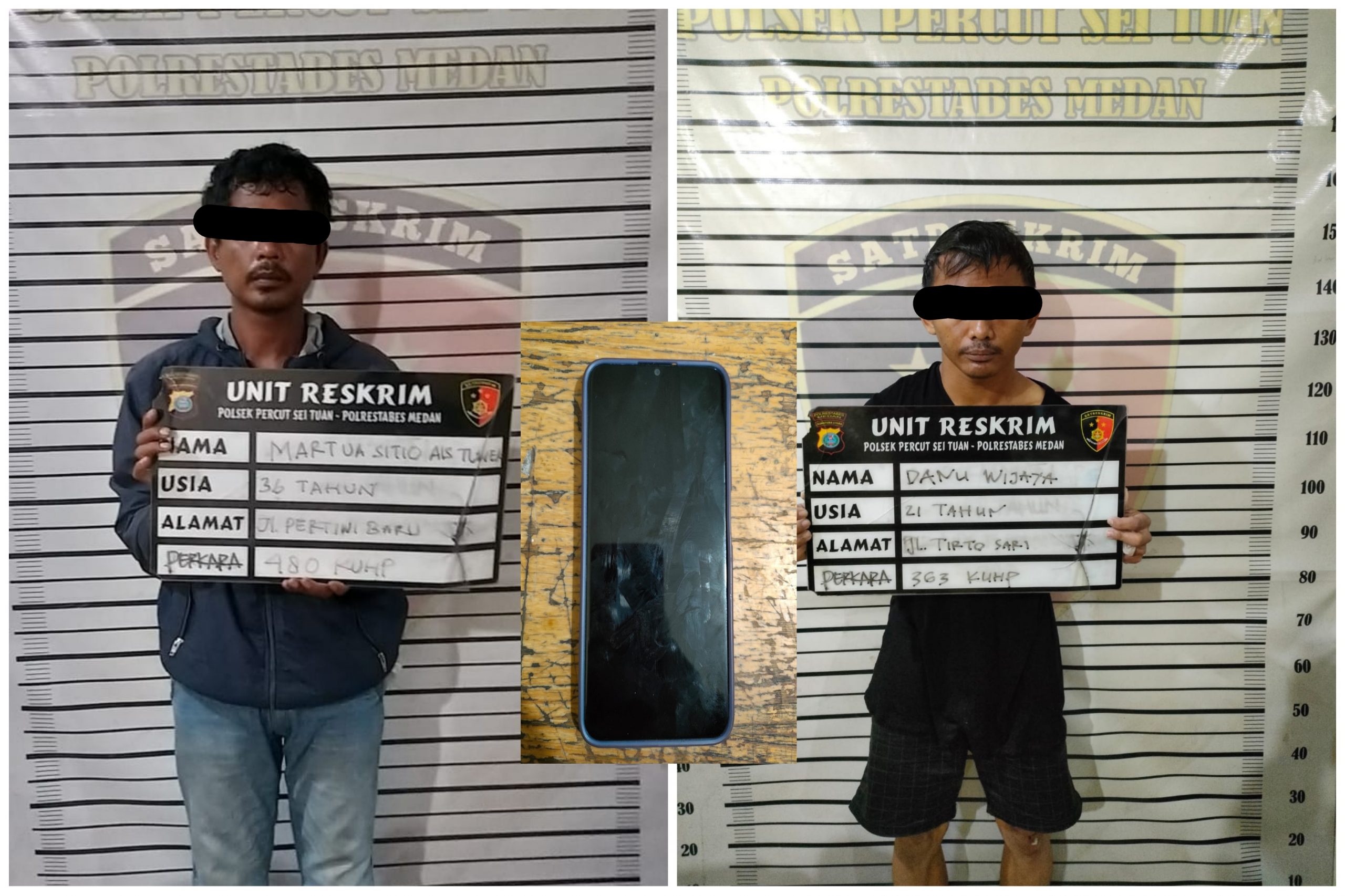 Dua Pencuri yang Sering Beraksi di Tol Bandar Selelamat Diringkus