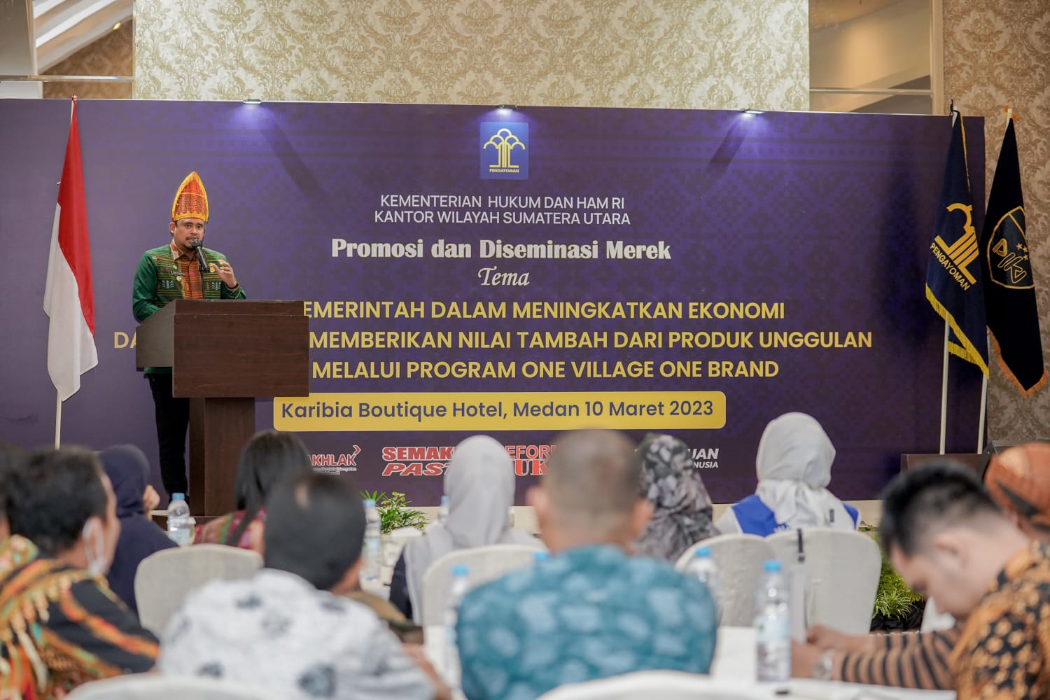 Bobby Nasution Ajak Pelaku UMKM Daftarkan Harta Kekayaan Intelektual
