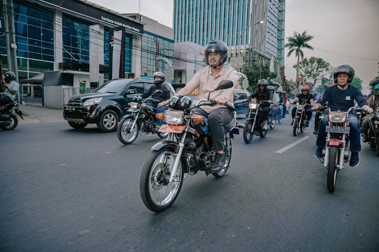 Bobby Nasution Ajak Komunitas Motor Buka Peluang Ekonomi