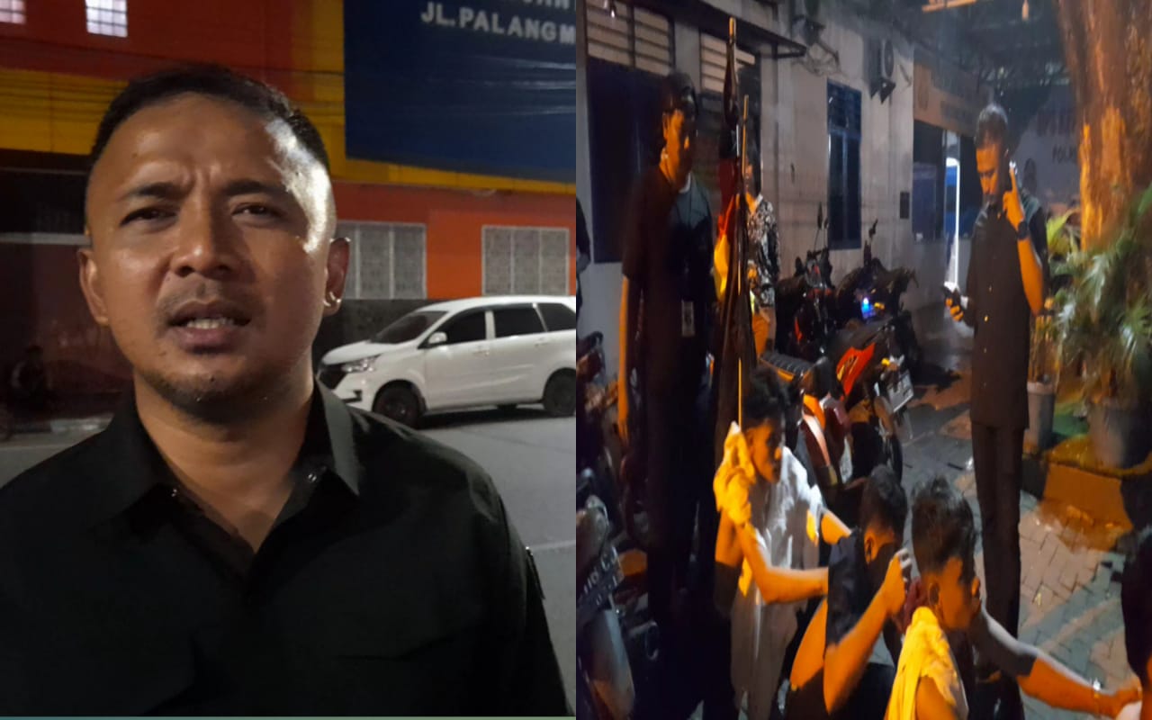 Gerombolan Geng Motor Resahkan Masyarakat Medan Dibekuk