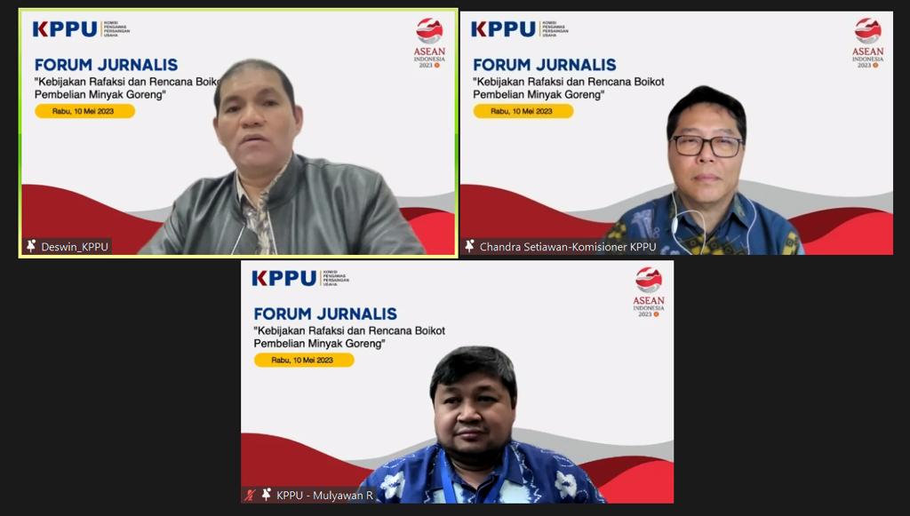 Sikapi Rencana Boikot Pembelian Migor, KPPU Minta Pemerintah Keluarkan Regulasi Terkait Rafaksi
