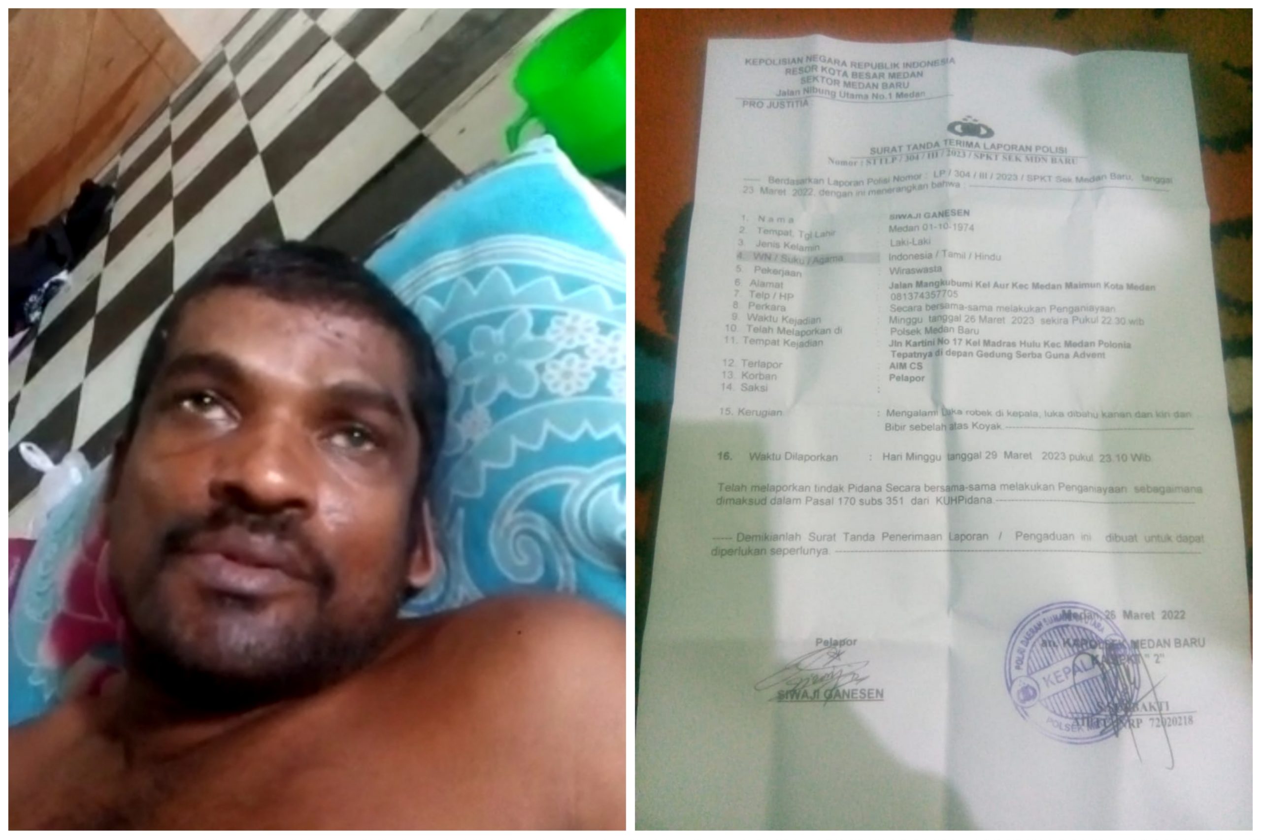 Tiga Bulan Laporkan Pengeroyok Jukir Jalan Kartini Belum Ditangkap