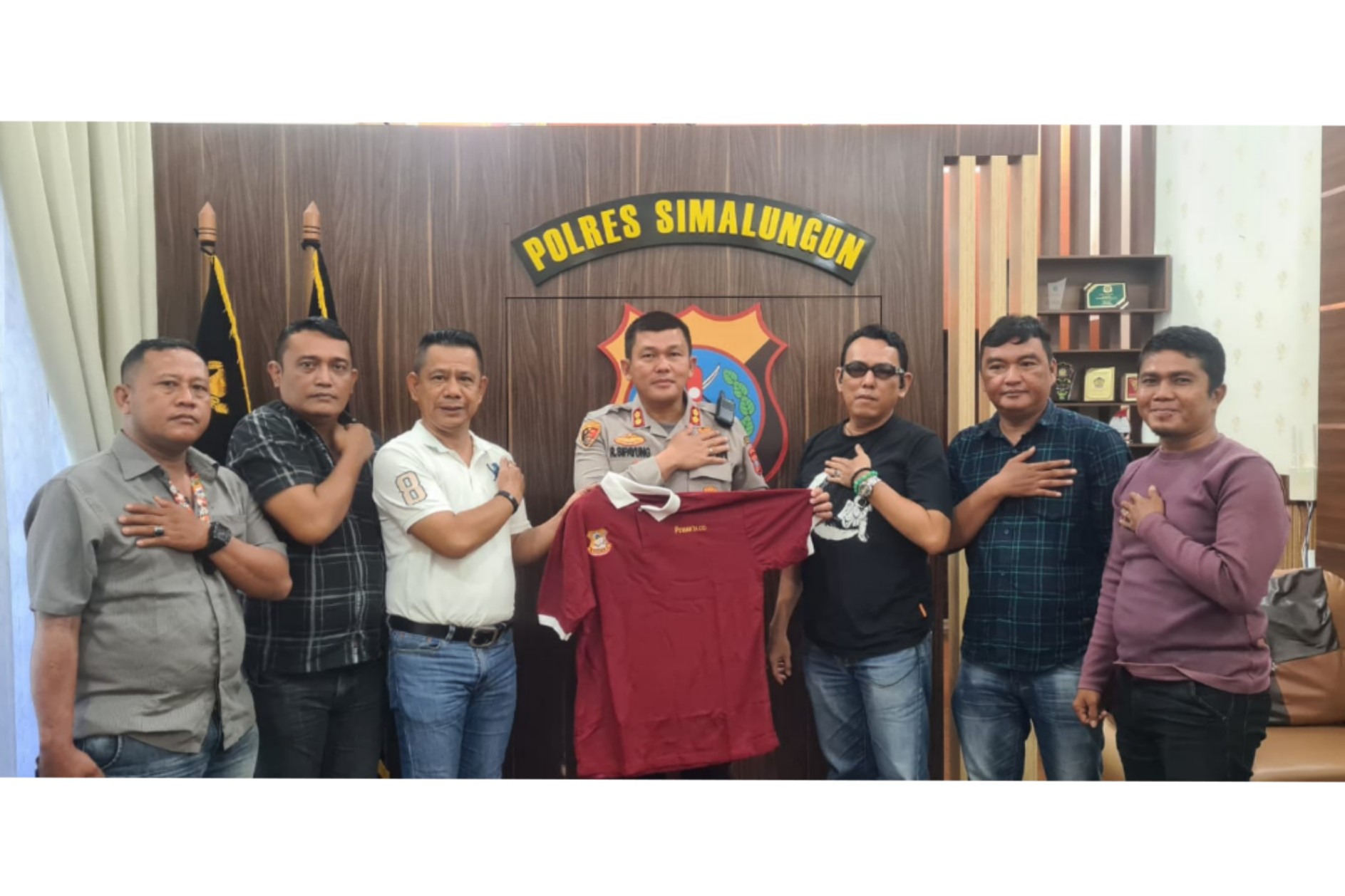 AKBP Ronald Sipayung Do’akan Pewarta Polrestabes Medan Tetap Eksis di Masyarakat