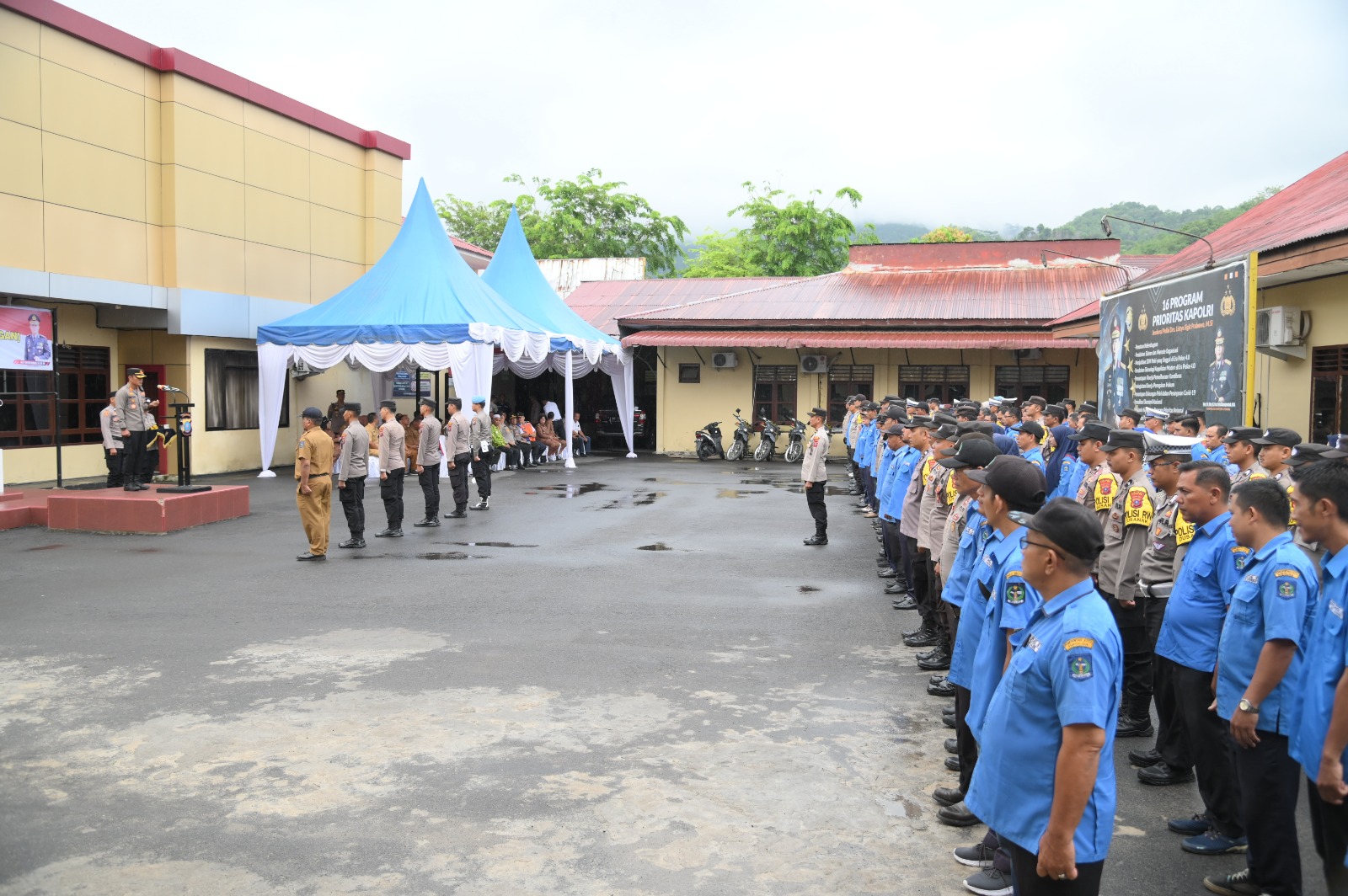 Kapolres Sibolga Kukuhkan 88 Personel Jadi Polisi RW/Lingkungan